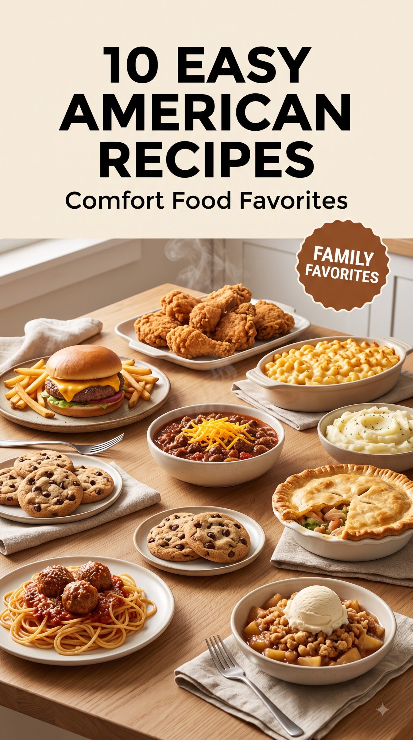 10 Easy American Comfort Food Recipes for Busy Families