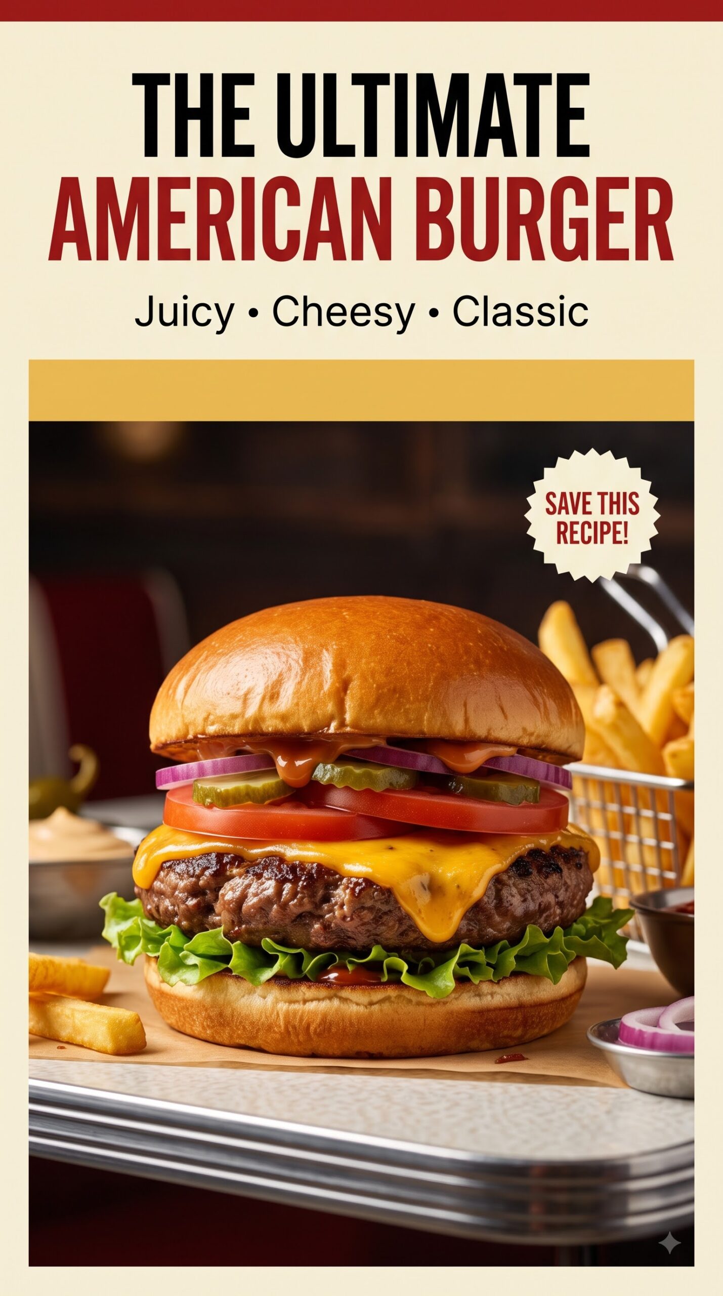 American Burger: How to Make the Perfect Classic Burger at Home