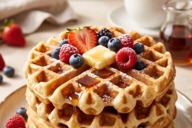 Belgian-Style Waffles: How to Make Crispy, Light & Fluffy Waffles at Home