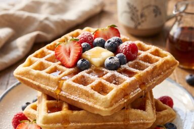 Belgian-Style Waffles: How to Make Crispy, Light & Fluffy Waffles at Home