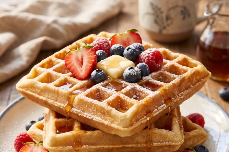 Belgian-Style Waffles: How to Make Crispy, Light & Fluffy Waffles at Home
