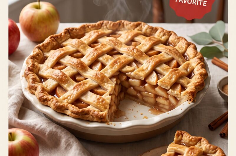 🍎 Classic Homemade Apple Pie Recipe