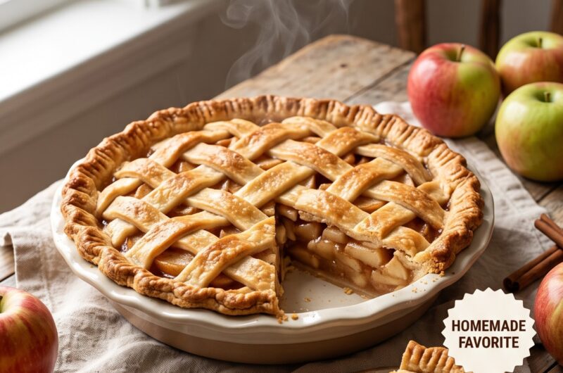 🍎 Classic Homemade Apple Pie Recipe