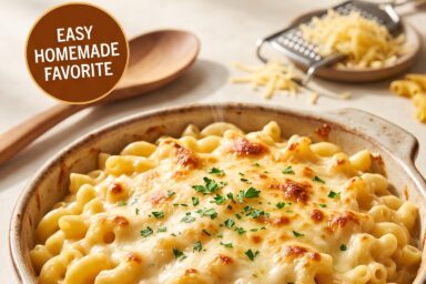 🧀 Homemade Macaroni and Cheese: Creamy, Cheesy & Comforting