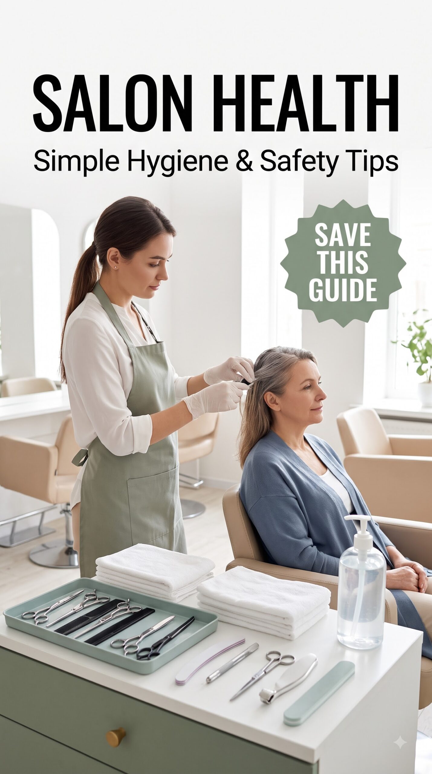 Salon Health: Essential Hygiene & Safety Tips for a Cleaner Beauty Experience