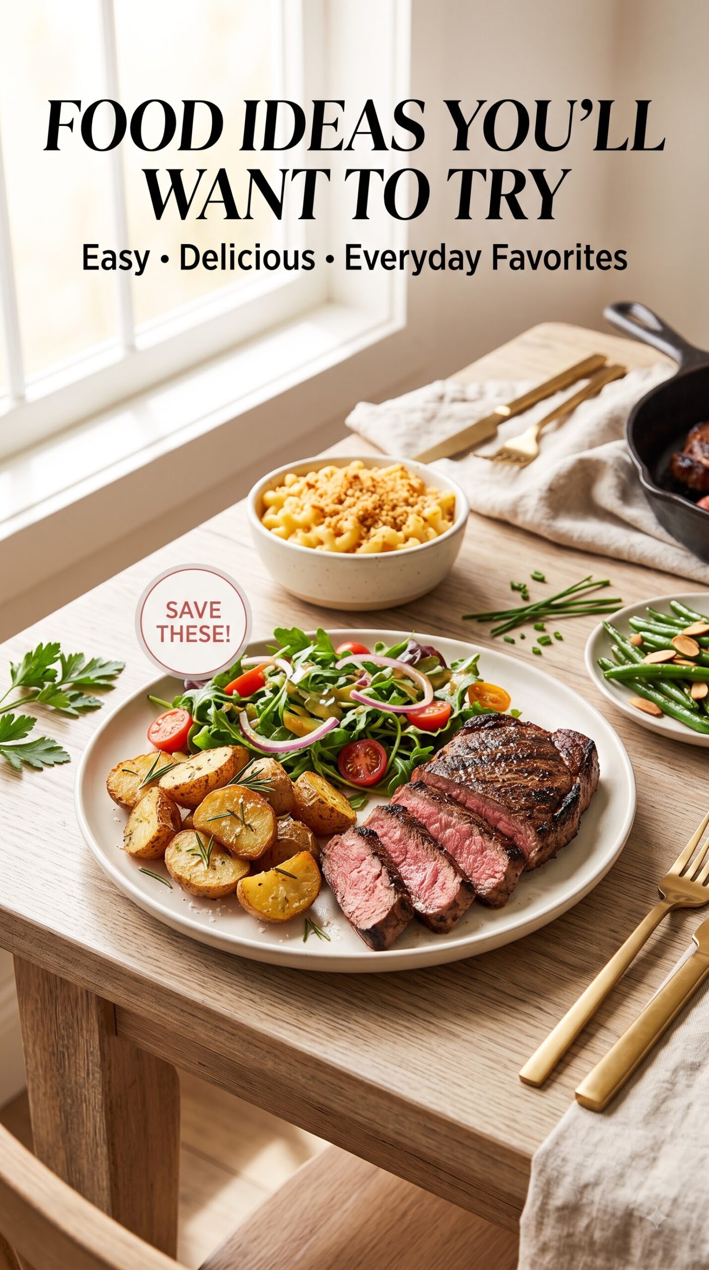 Food: Delicious Ideas, Easy Meals & Everyday Cooking Inspiration