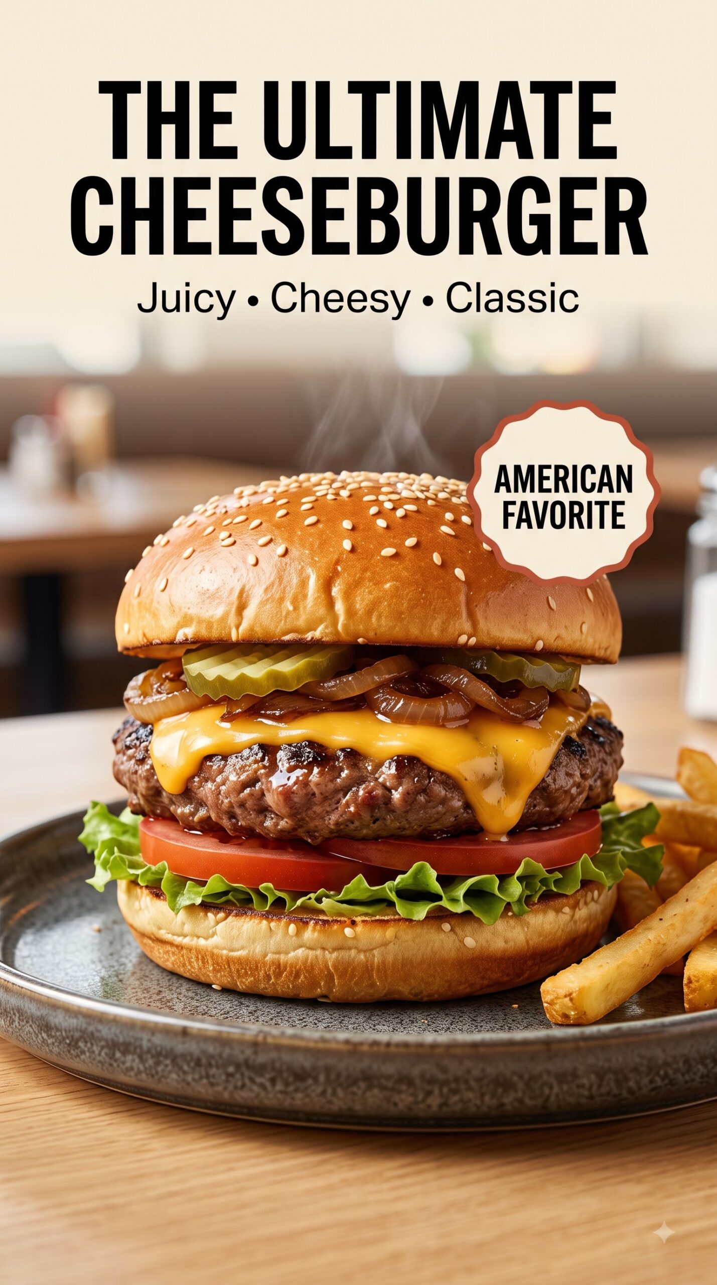 The Ultimate Hamburger & Cheeseburger Guide: How to Make the Perfect Classic American Burger