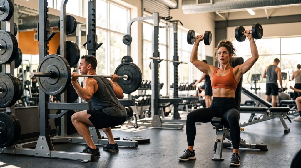 strength training workout for muscle growth and healthy weight gain