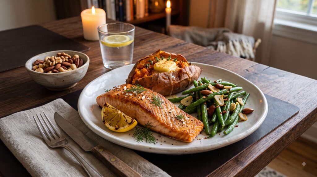 healthy daily meal and workout routine for weight gain and muscle building