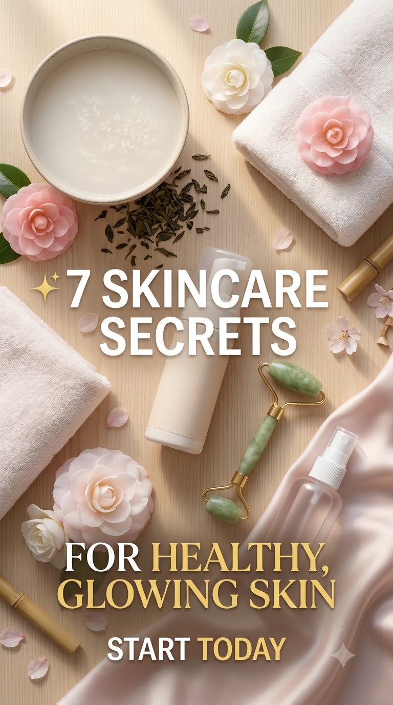 7 Japanese Skincare Secrets for Glowing Skin You Can Start Today