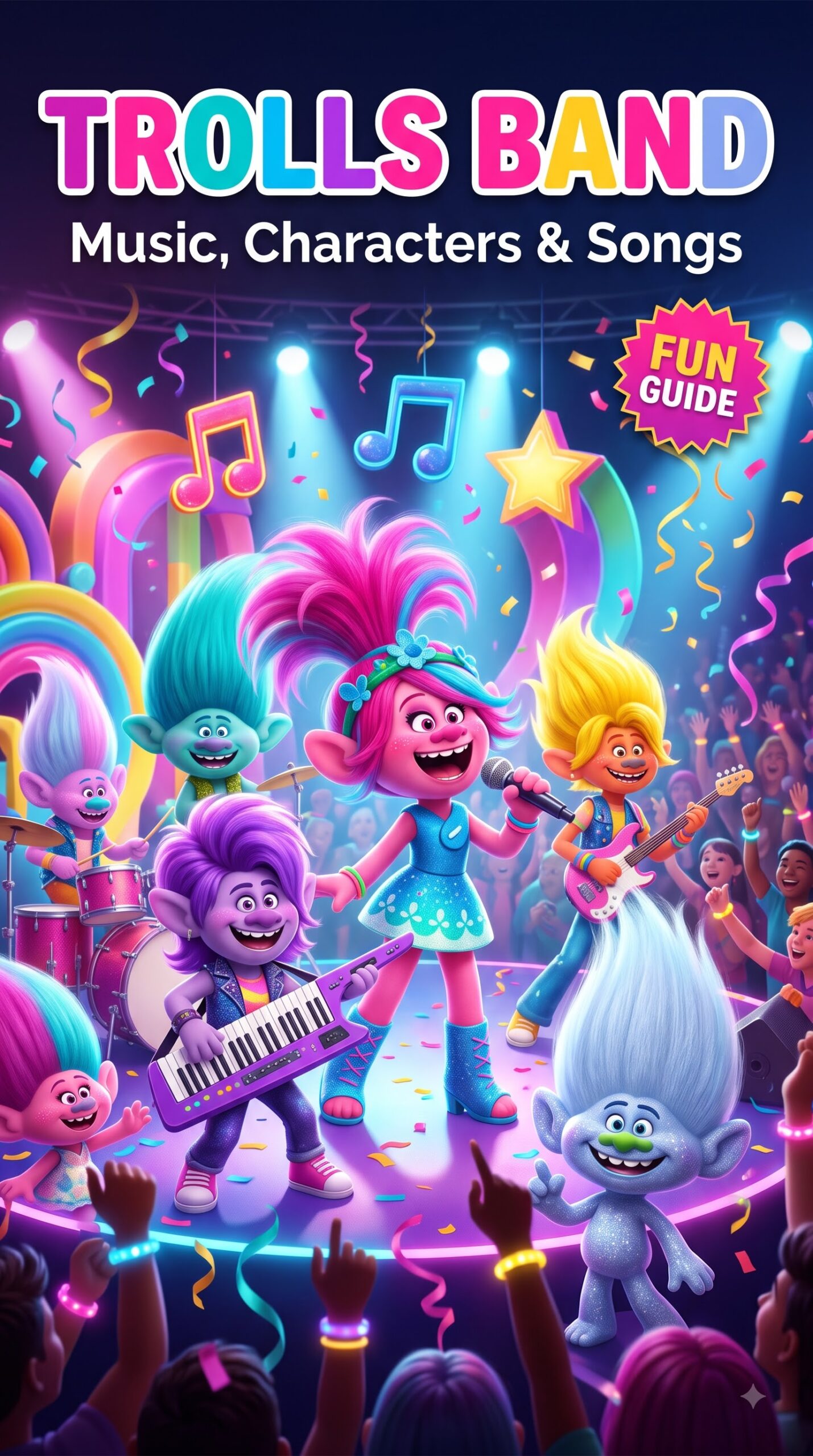 Trolls Band: Music, Characters, Songs & the Colorful World of Trolls