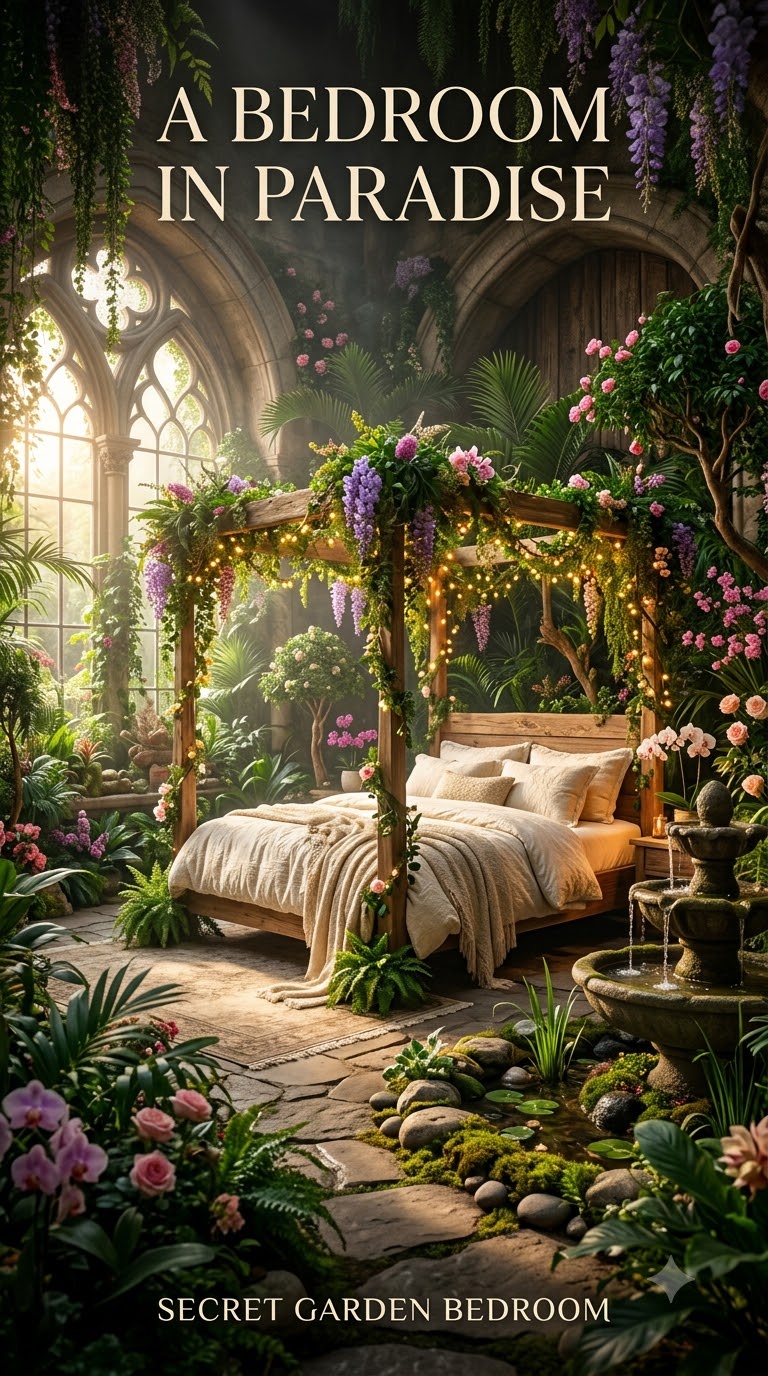 Secret Garden Bedroom