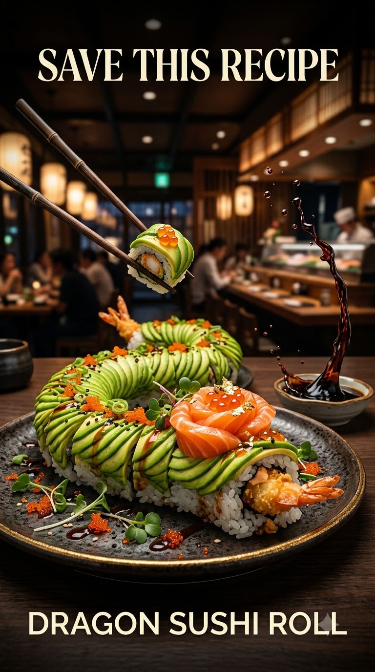 Sushi Dragon Roll Recipe