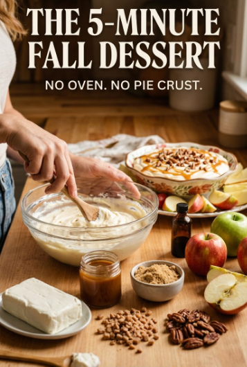 Caramel Apple Cheesecake Dip: The 5-Minute Fall Dessert Everyone Keeps Scooping