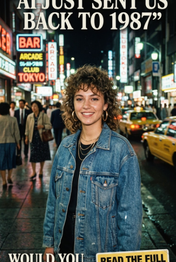 What Would You Look Like in 1987? The Viral AI Photo Trend Everyone Wants to Try