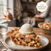 Warm Apple Pie with Ice Cream