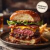 Juicy Burger with Sweet & Smoky Bacon Jam