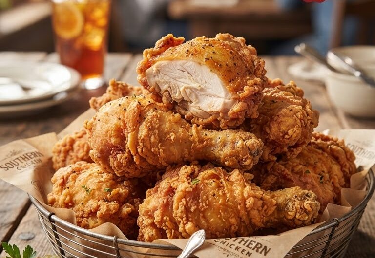 Southern Fried Chicken Recipe: Crispy, Juicy & Golden