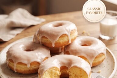 🍩 American Glazed Donuts — Soft, Fluffy & Perfectly Sweet