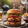 BBQ Bacon Burger Recipe: Juicy Burgers With Crispy Bacon and Smoky BBQ Sauce