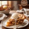 Warm Apple Pie with Ice Cream
