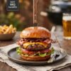 BBQ Bacon Burger Recipe: Juicy Burgers With Crispy Bacon and Smoky BBQ Sauce