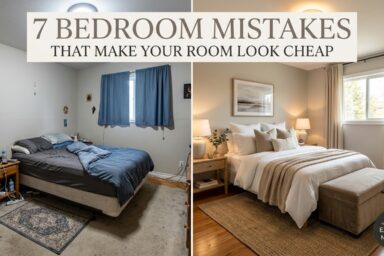 7 Bedroom Mistakes That Make Your Room Look Cheap — And How to Fix Them