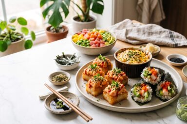 How to Make Sushi at Home with Easy No-Roll Sushi Recipes