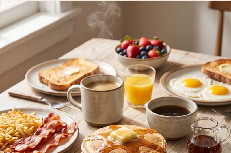 American Breakfast: Classic Foods, Easy Recipes, and Delicious Morning Ideas
