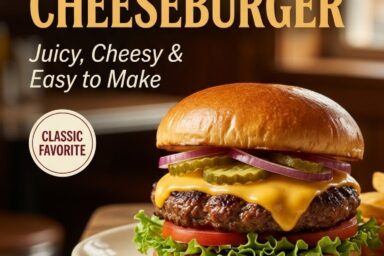 American Cheeseburger Recipe – Secret Tips for a Juicy, Restaurant-Style Burger 🍔