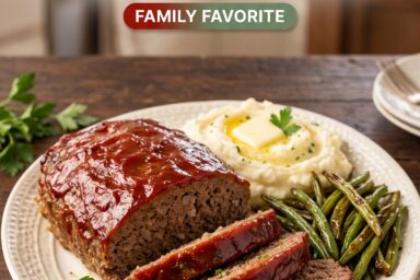 Classic American Meatloaf Recipe: Juicy, Tender, and Easy to Make