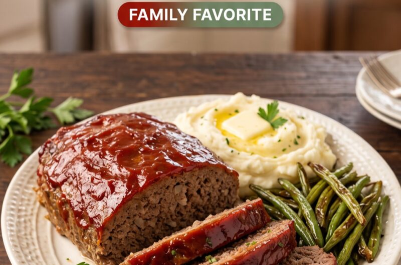 Classic American Meatloaf Recipe: Juicy, Tender, and Easy to Make