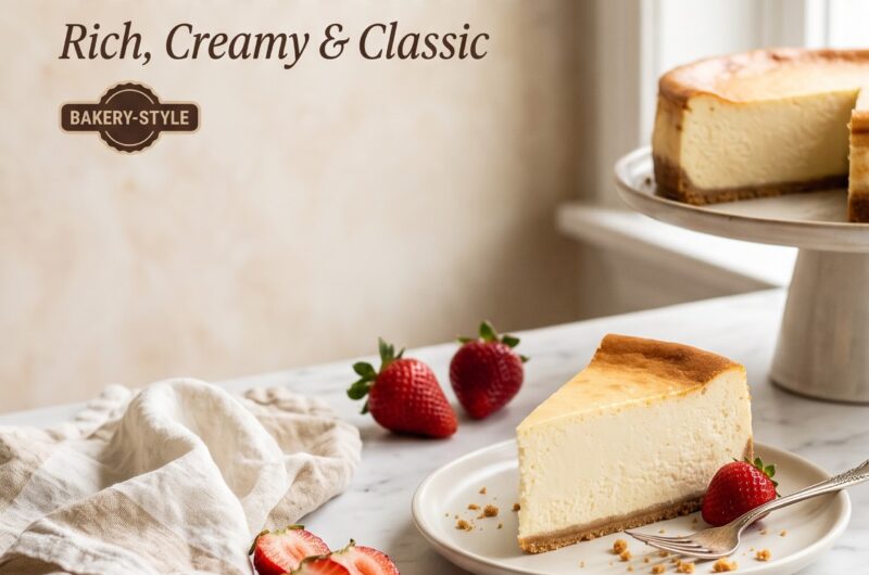 Classic New York Cheesecake Recipe: Rich, Creamy, and Smooth