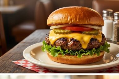 American Cheeseburger Recipe – Secret Tips for a Juicy, Restaurant-Style Burger 🍔