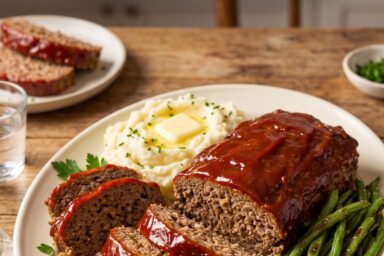 Classic American Meatloaf Recipe: Juicy, Tender, and Easy to Make
