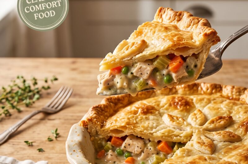 Classic Homemade Chicken Pot Pie Recipe