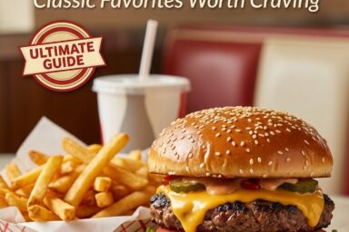 American Fast Food & Burgers: Classic Favorites, Toppings, and Recipes