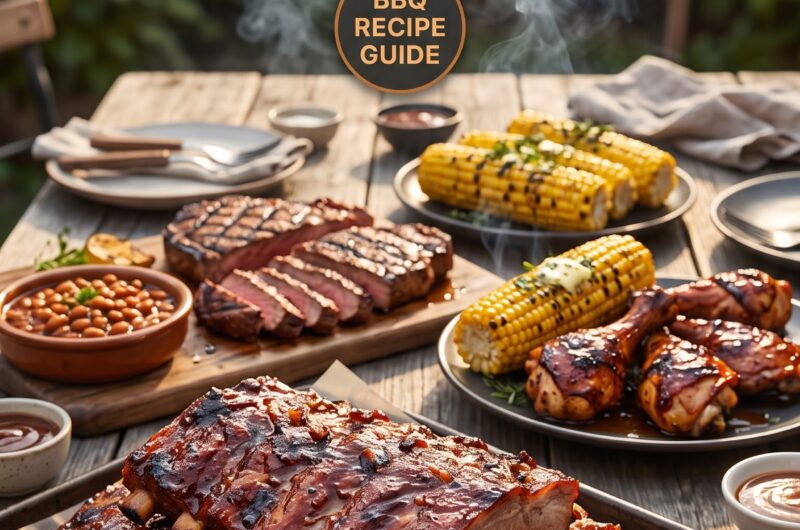 American BBQ & Main Dishes: Classic Recipes, Grilling Tips, and Easy Meal Ideas