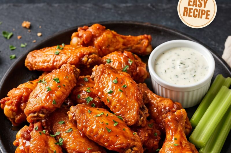 Buffalo Chicken Wings Recipe: Crispy, Spicy & Homemade