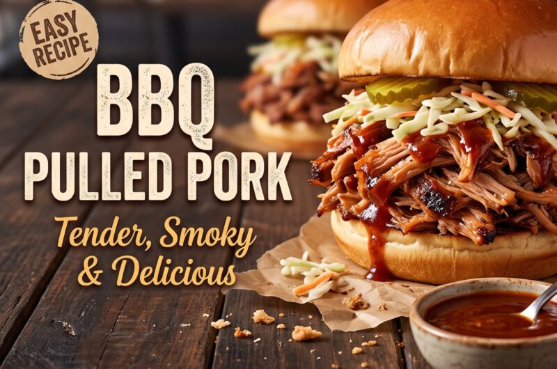 BBQ Pulled Pork Sandwich Recipe: Tender, Smoky, and Full of Flavor