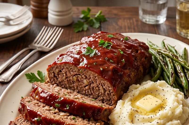 Classic American Meatloaf Recipe: Juicy, Tender, and Easy to Make