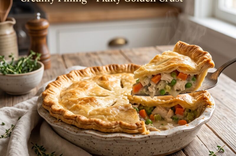 Classic Homemade Chicken Pot Pie Recipe