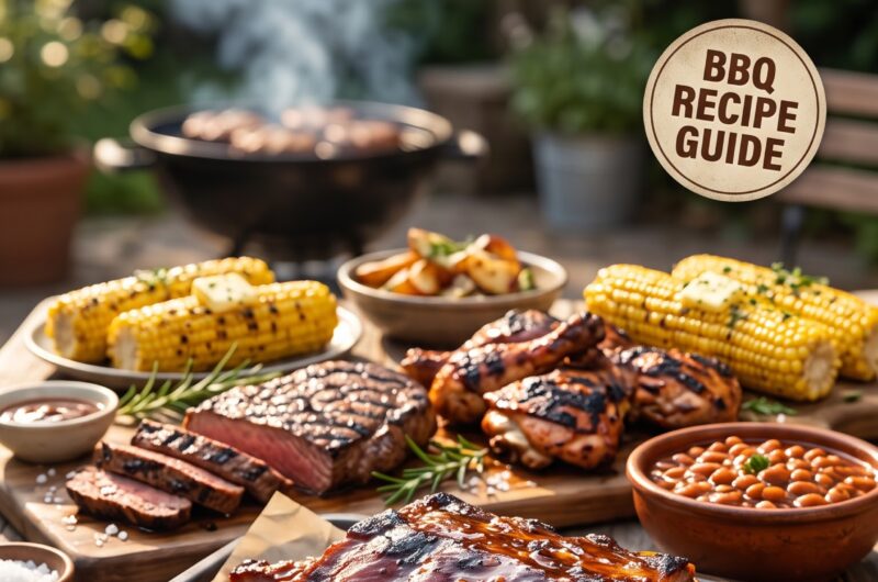 American BBQ & Main Dishes: Classic Recipes, Grilling Tips, and Easy Meal Ideas