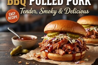 BBQ Pulled Pork Sandwich Recipe: Tender, Smoky, and Full of Flavor