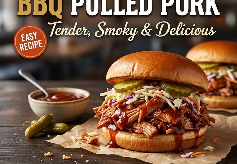 BBQ Pulled Pork Sandwich Recipe: Tender, Smoky, and Full of Flavor