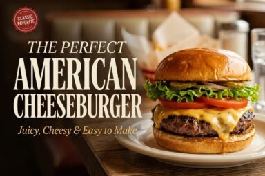 American Cheeseburger Recipe – Secret Tips for a Juicy, Restaurant-Style Burger 🍔