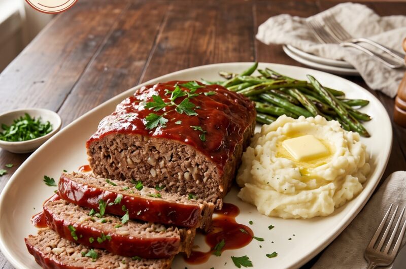 Classic American Meatloaf Recipe: Juicy, Tender, and Easy to Make