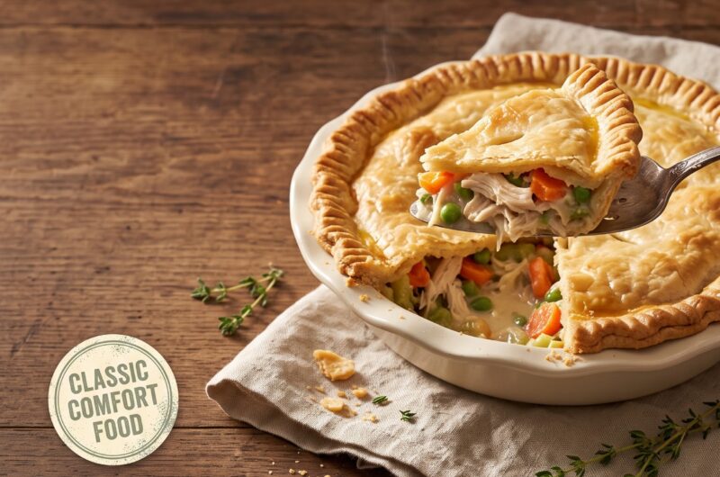 Classic Homemade Chicken Pot Pie Recipe