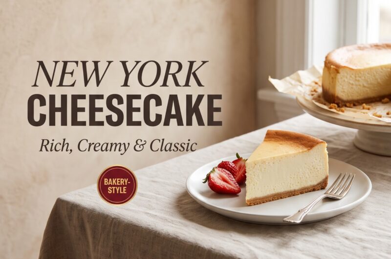 Classic New York Cheesecake Recipe: Rich, Creamy, and Smooth