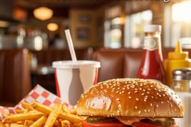 American Fast Food & Burgers: Classic Favorites, Toppings, and Recipes